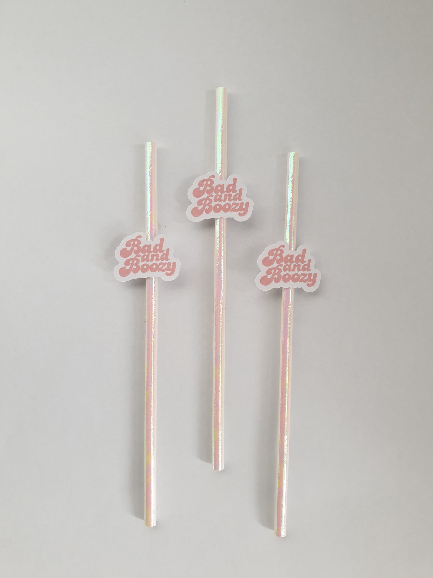 Bad and Boozy Hen Party Straws | Set of 10 | Fun Bachelorette Cocktail Accessories