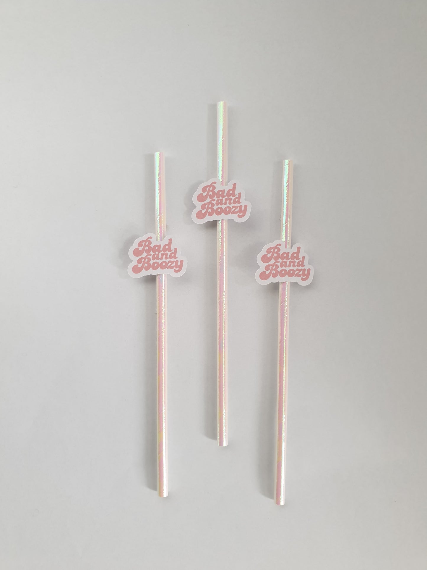 Bad and Boozy Hen Party Straws | Set of 10 | Fun Bachelorette Cocktail Accessories