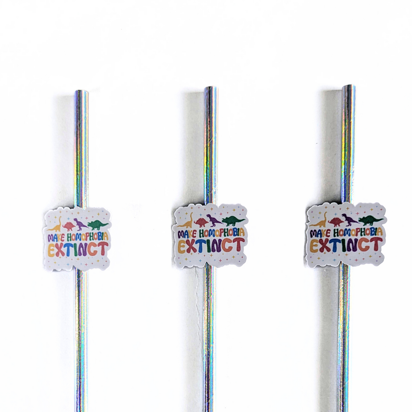 Make Homophobia Extinct Straws