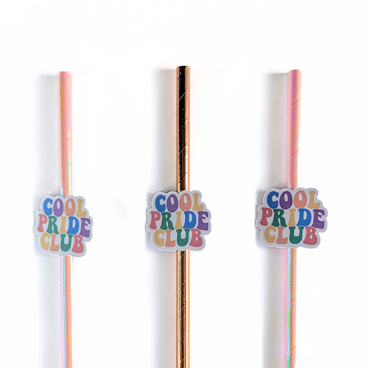 Cool Pride Club Straws