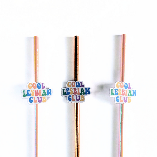 Cool Lesbian Club Straws