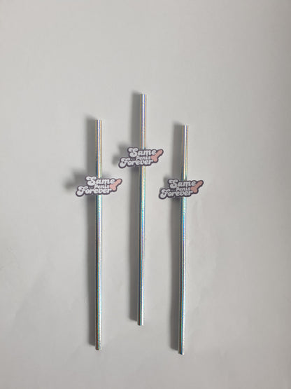 Same Penis Forever Hen Party Straws – Light Skin | Set of 10 | Funny Bachelorette Drink Decor