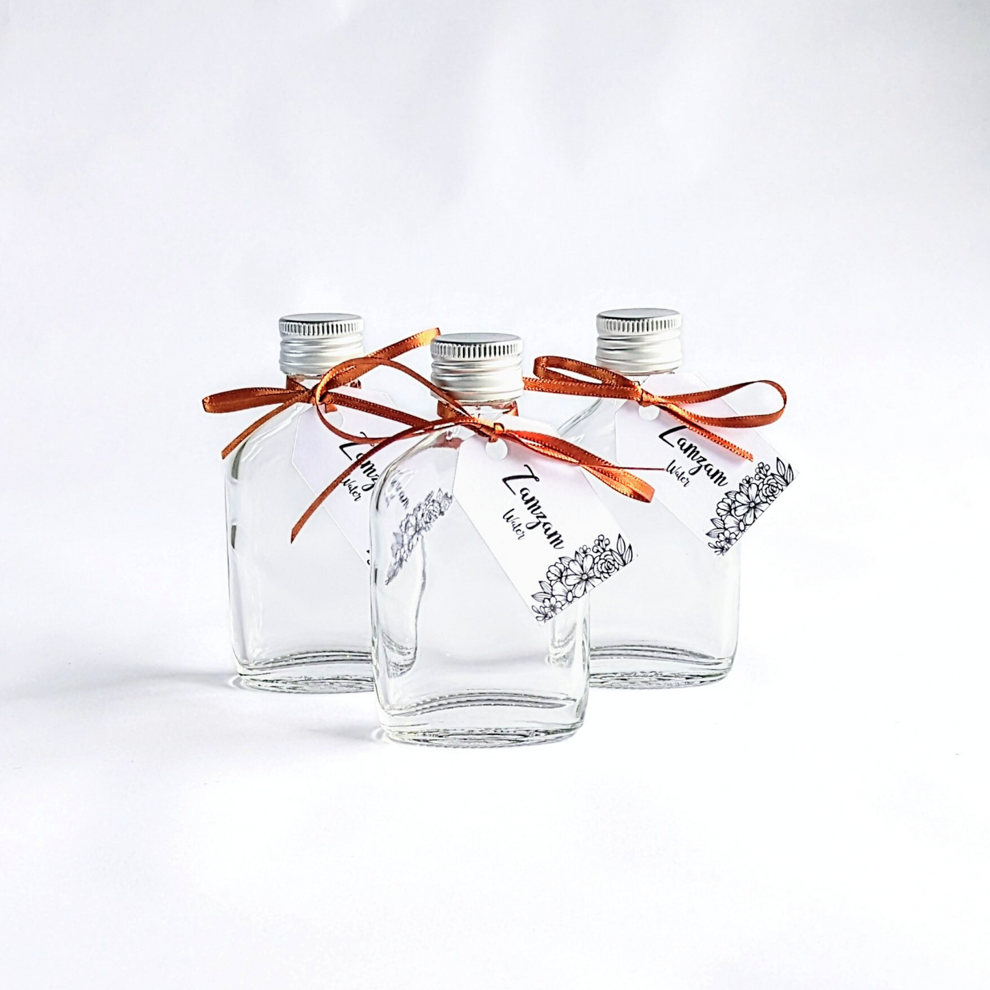 💧 Zamzam Mini Bottle Tags – Botanical Corner (