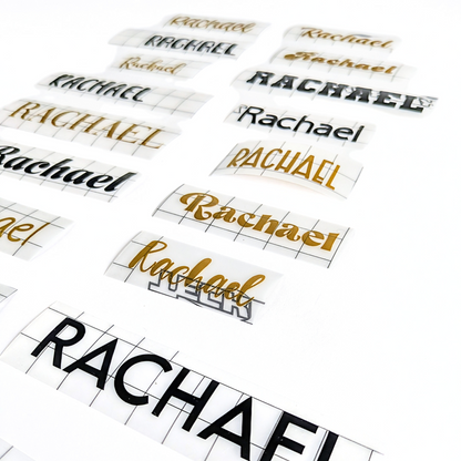 ✨ Personalised Vinyl Decals – Custom Name Stickers ✨