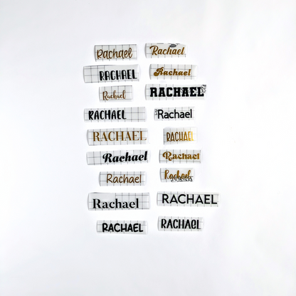 ✨ Personalised Vinyl Decals – Custom Name Stickers ✨