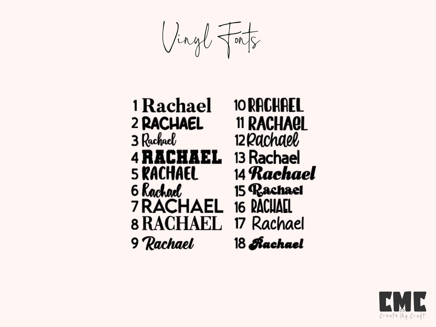 ✨ Personalised Vinyl Decals – Custom Name Stickers ✨